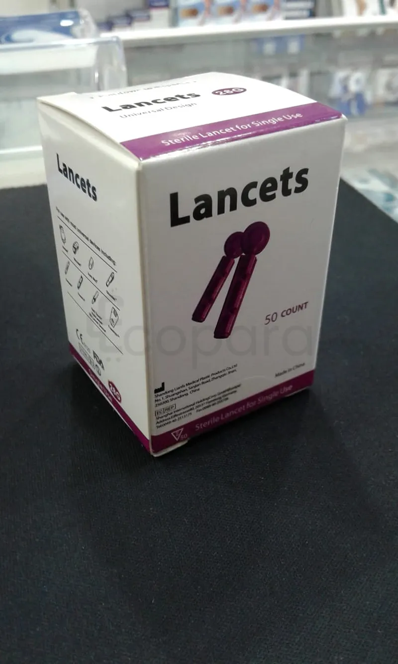 LANCETS 28G BOITE DE 50