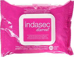 INDASEC DISCREET LINGETTE INTIME FEMME BOITE DE 20