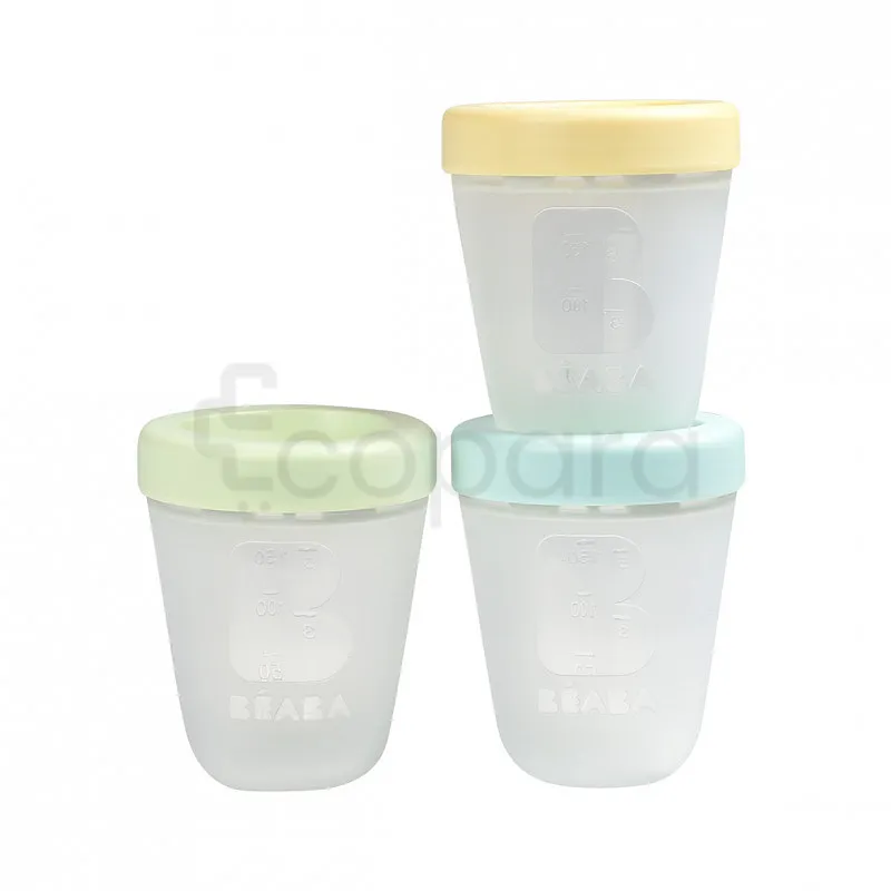 BEABA PORTION CLIP EN SILICONE SPRING BOITE DE 3 REFERENCE 912779