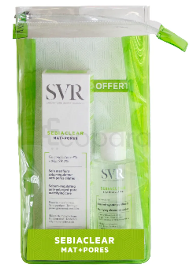 SVR COFFRET SEBIACLEAR SERUM 30ML + SEBIACLEAR CREME SPF50 50ML