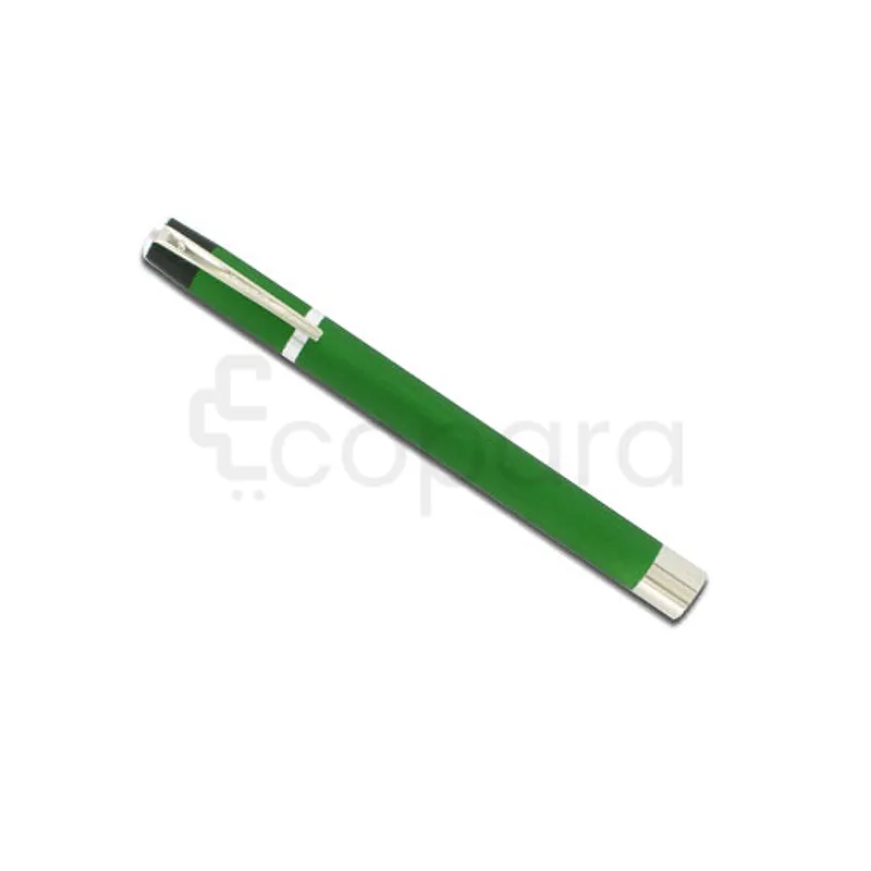 LAMPE STYLO ARGENT METAL-VERT REFERENCE 25638