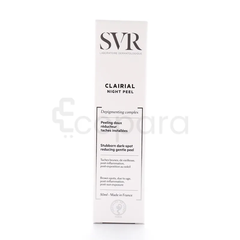SVR CLAIRIAL NIGHT PEEL EXFOLIANT TACHES BRUNES 50ML