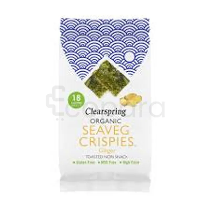 CLEARSPRING ORGANIC SEAVEG CRISPIES 5G