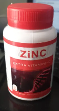 ZINC EXTRA VITAMINE C BOITE DE 60 GELULES