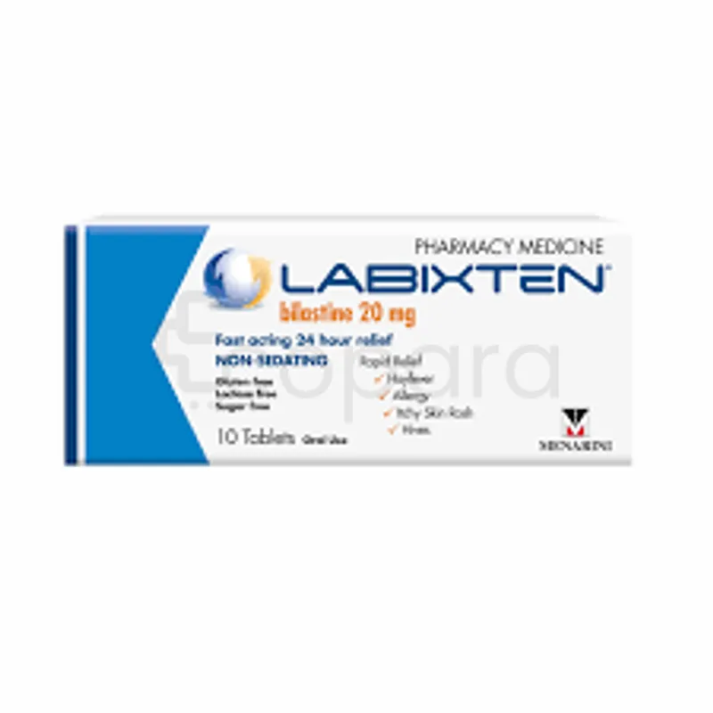 LABIXTEN 20MG BOITE DE 10 COMPRIMES