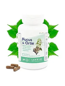 LEPPIN FUCUS + ORTIE BOITE DE 30 GELULES