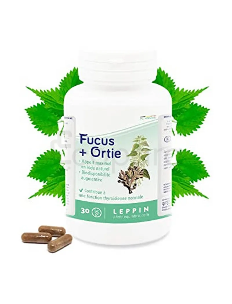 LEPPIN FUCUS + ORTIE BOITE DE 30 GELULES