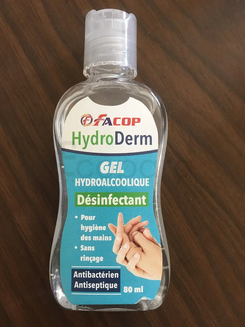 FACOP HYDRODERM GEL HYDROALCOOLIQUE 80ML