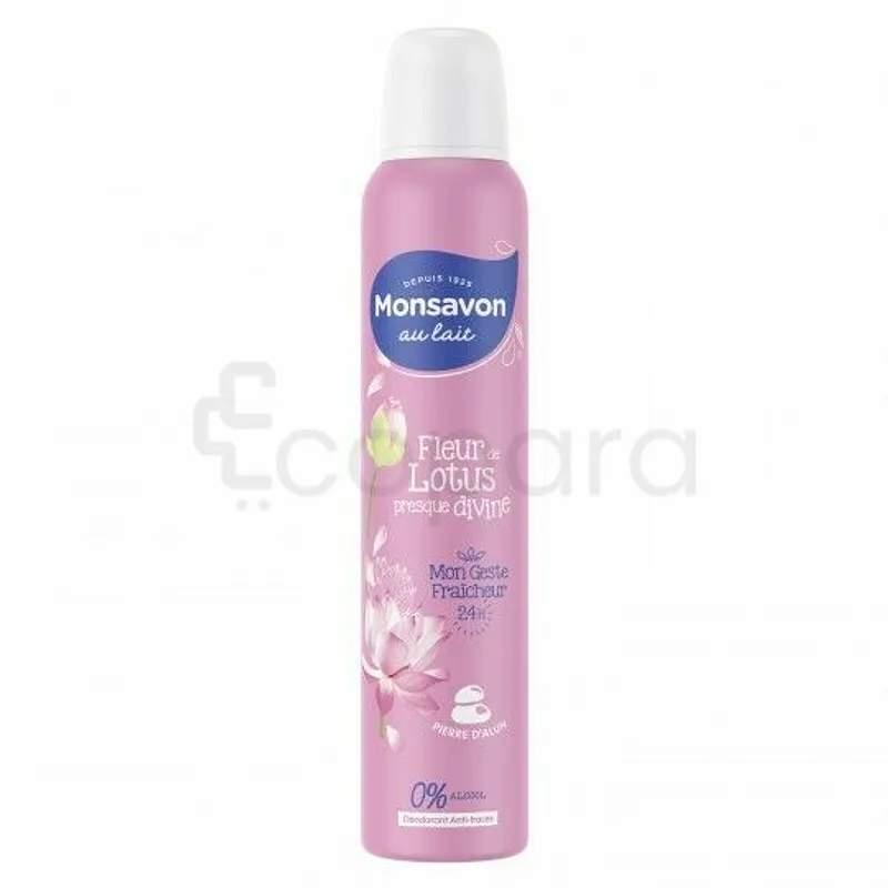 MONSAVON PIERRE D'ALUN FLEUR LOTUS DEODORANT 200ML