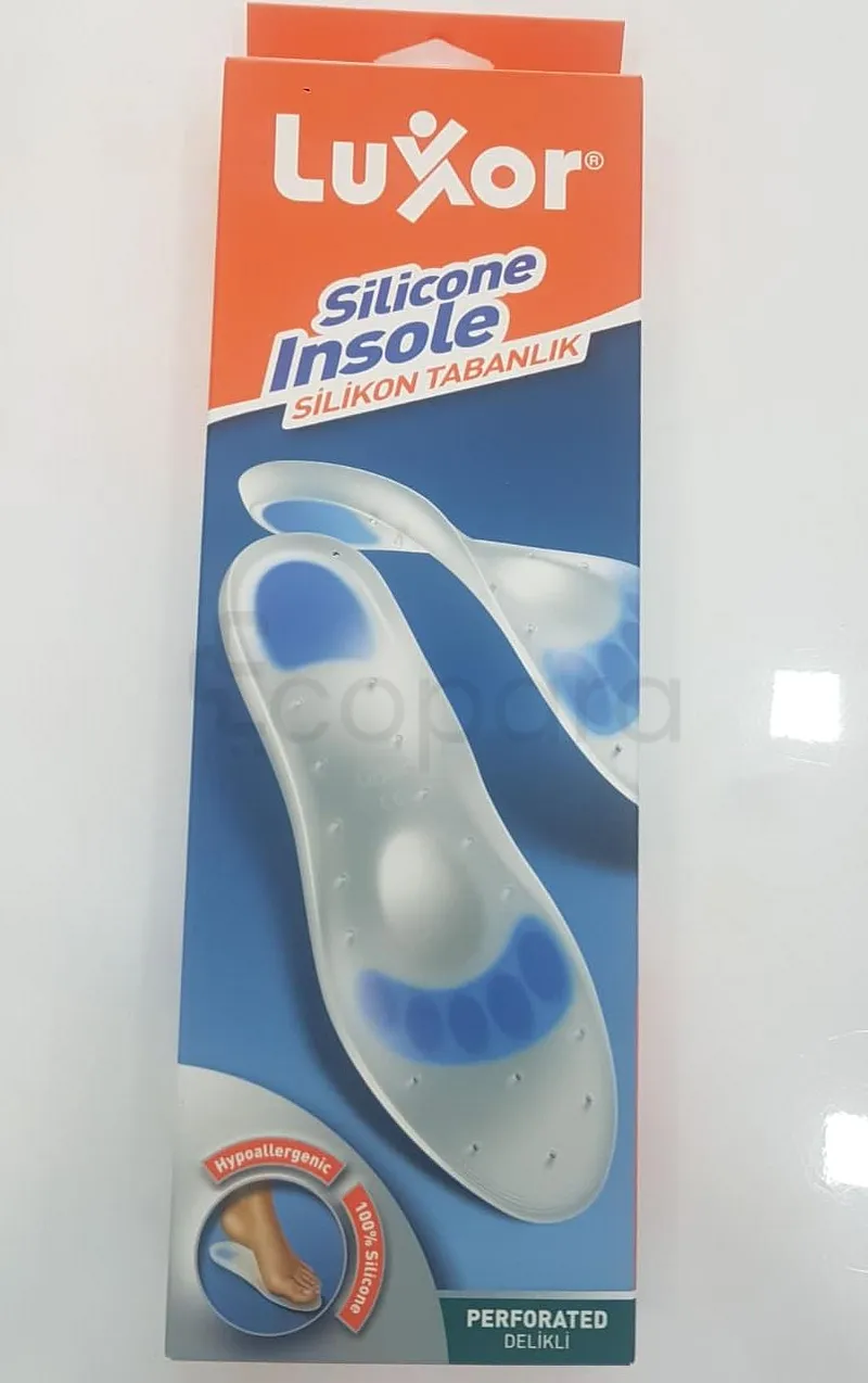 LUXOR SILICONE INSOLE SEMELLES EN SILICONE TAILLE L TAILLE 41-42