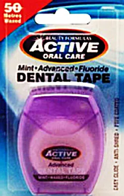 ACTIVE ORAL CARE DENTAL TAPE MINT ADVANCED 50M