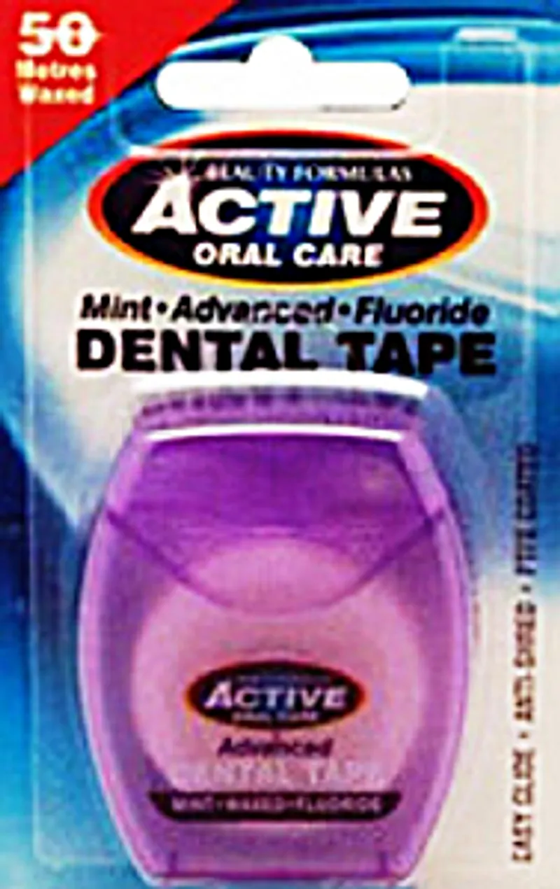 ACTIVE ORAL CARE DENTAL TAPE MINT ADVANCED 50M