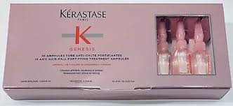 KERASTASE GENESIS CURE ANTI-CHUTE BOITE DE 10 AMPOULES DE 6ML