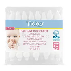TIDO BATONNETS SECURITE COTON-TIGE BOITE DE 56
