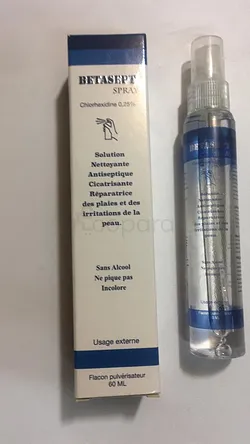 BETASEPT SOLUTION NETTOYANTE ANTISEPTIQUE CICATRISANTE 60ML