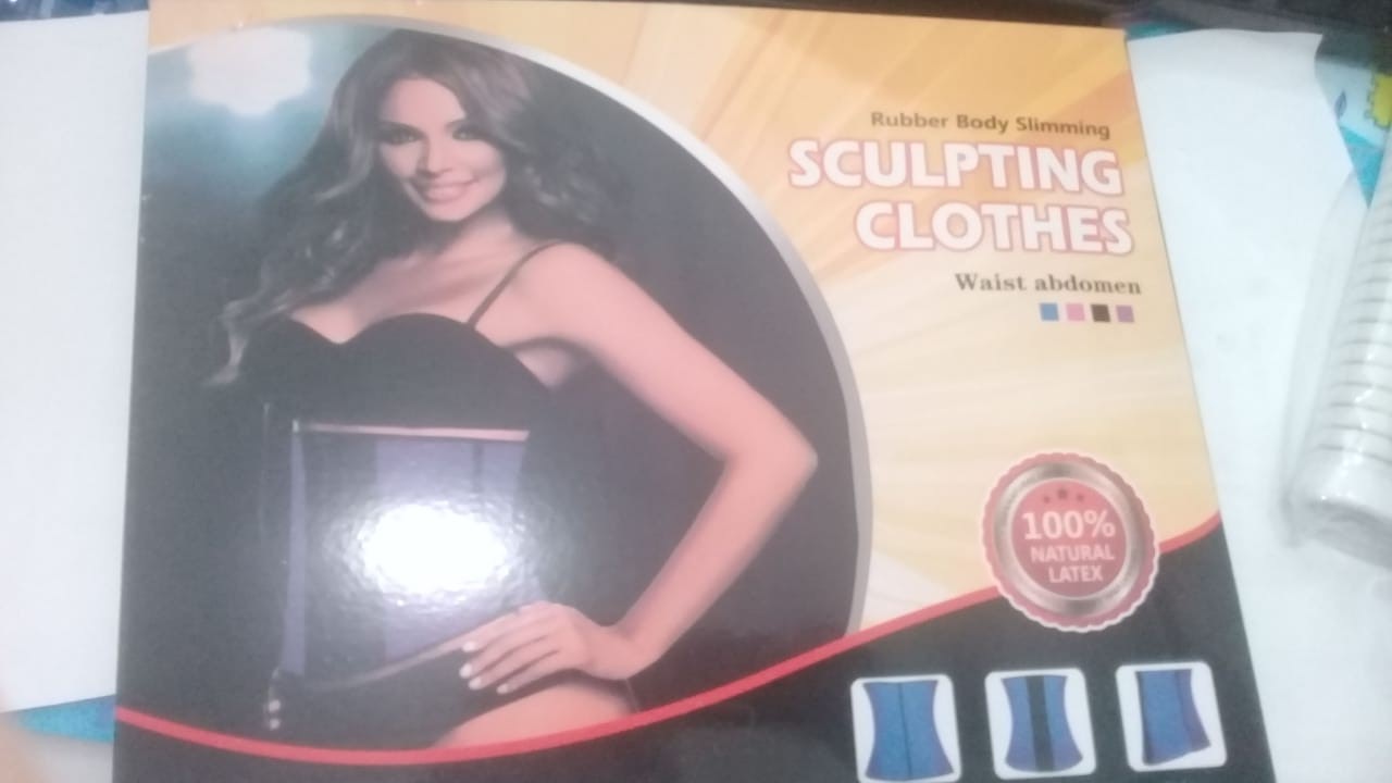 SCULPTING CLOTHES WAIST ABDOMEN BLUE TAILLE 3XL