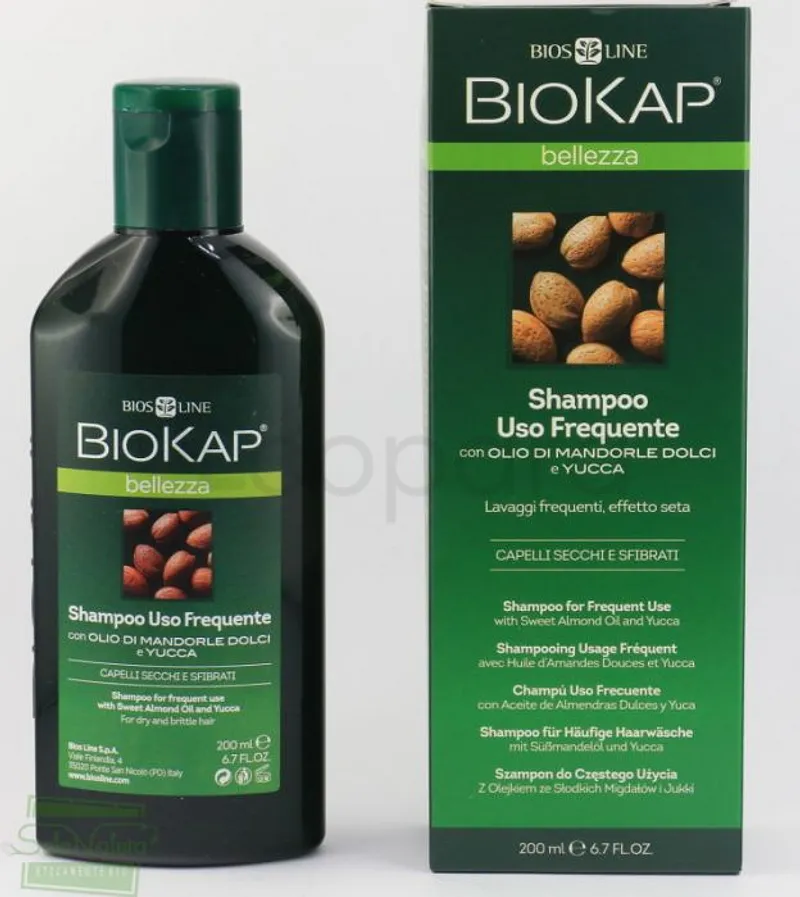 BIOKAP SHAMPOOING USAGE FREQUENT USO FREQUENTE 200ML