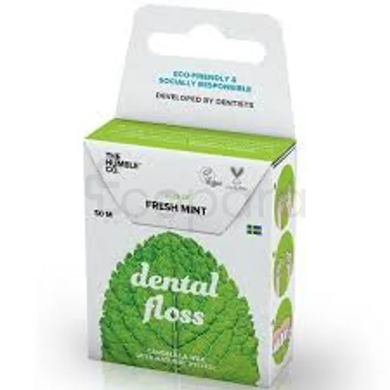 THE HUMBLE DENTAL FLOSS FRESH MINT FIL DENTAIRE MENTHE 50ML