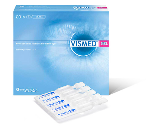 VISMED GEL LUBRIFIANT EYE GEL 0.45ML BOITE DE 20