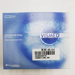 VISMED EYE DROPS 1.8% 0.3ML BOITE DE 20 AMPOULES