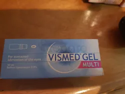 VISMED GEL MULTI LUBRIFICATION OF THE EYES FLACON 10ML