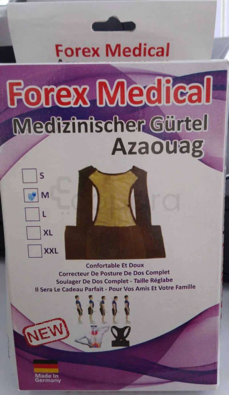 FOREX MEDICAL AZAOUAG CORRECTEUR DE POSTURE TAILLE M