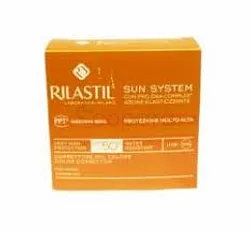 RILASTIL SUN SYSTEM COMPACT CORRECTEUR DE TEINT SPF50+ BEIGE 10G