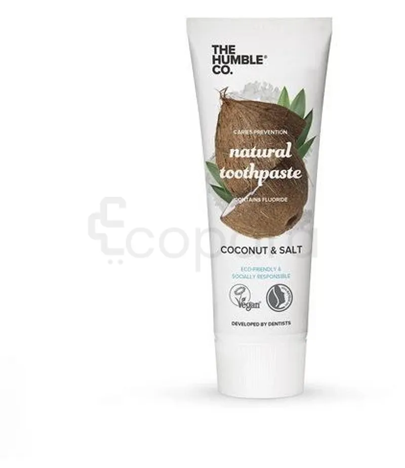 THE HUMBLE DENTIFRICE COCO SALEE NATURAL TOOTHPASTE COCONUT AND SALT 75ML
