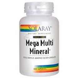 SOLARAY MEGA MULTI MINERAL BOITE DE 100 CAPSULES