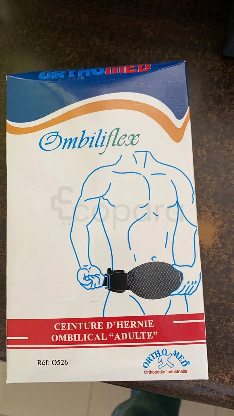 ORTHOMED OMBILIFLEX CEINTURE D'HERNIE OMBILICALE ADULTE TAILLE L-XL REFERENCE O526