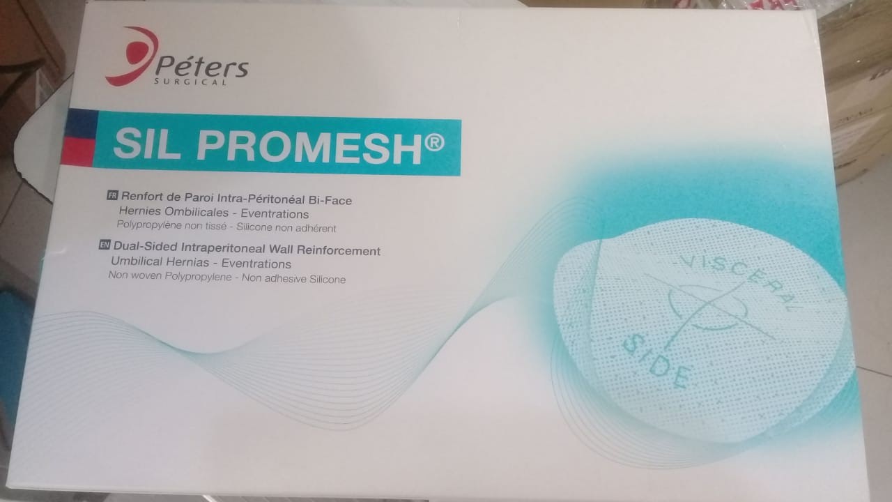 PETERS SURGICAL SIL PROMESH 30CM*30CM REFERENCE SI3030MP