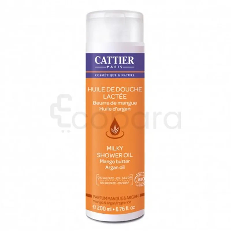 CATTIER HUILE DE DOUCHE LACTEE BEURRE DE MANGUE 200ML