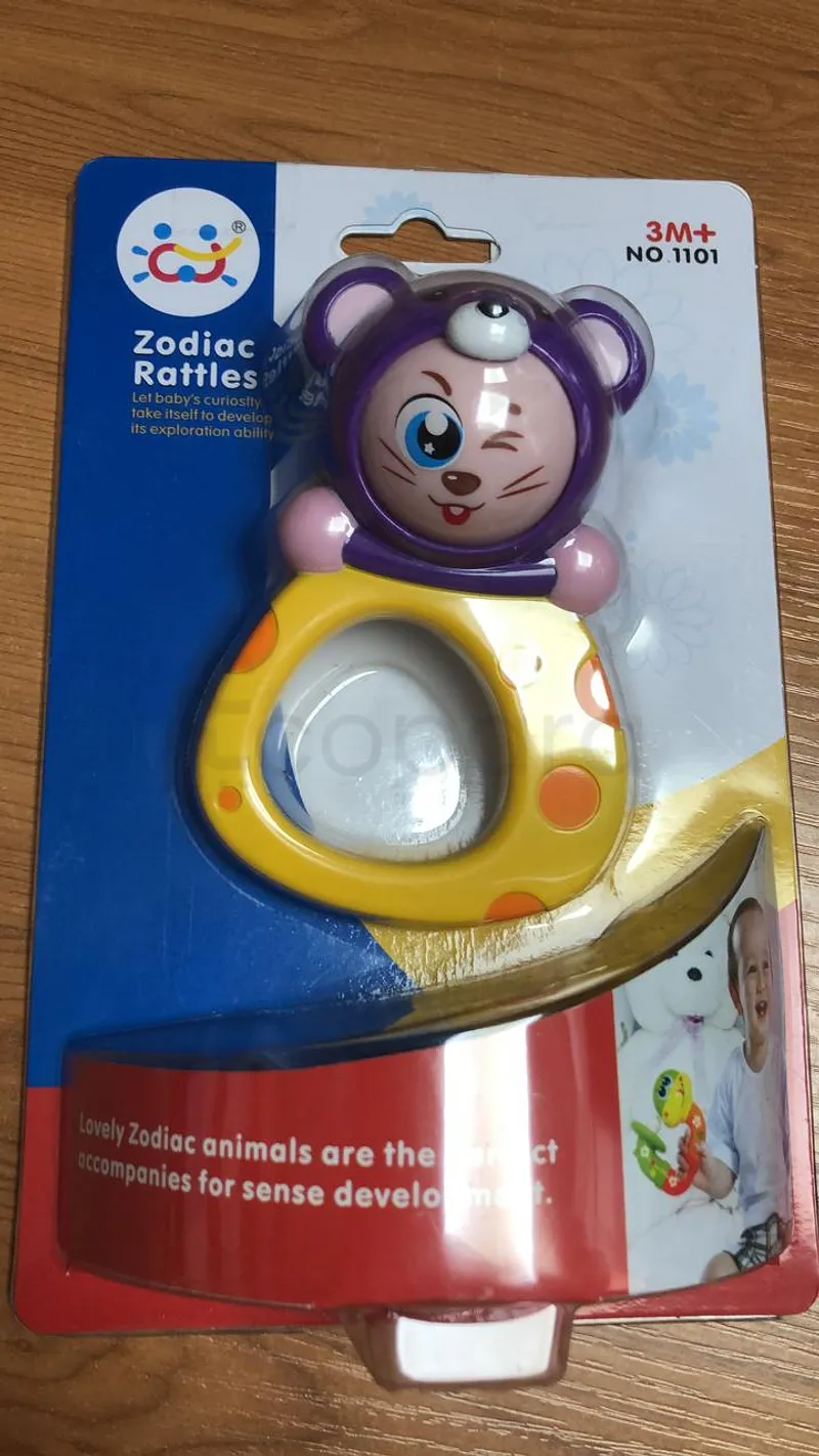 ZODIAC RATTLES HOCHET BEBE REFERENCE 1101