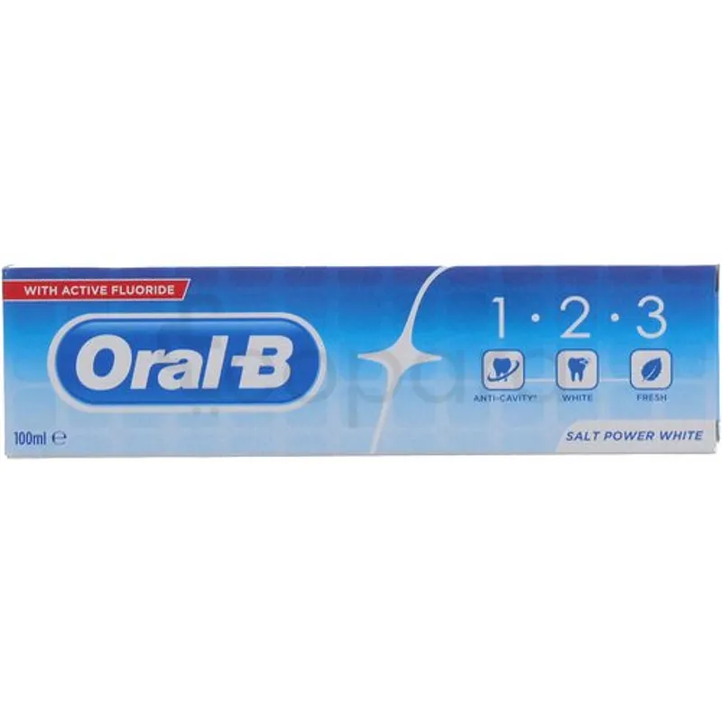 ORAL-B DENTIFRICE 1.2.3 BLANCHEUR 100ML