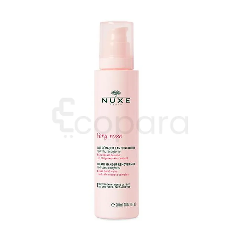 NUXE VERY ROSE LAIT DEMAQUILLANT ONCTUEUX 200ML