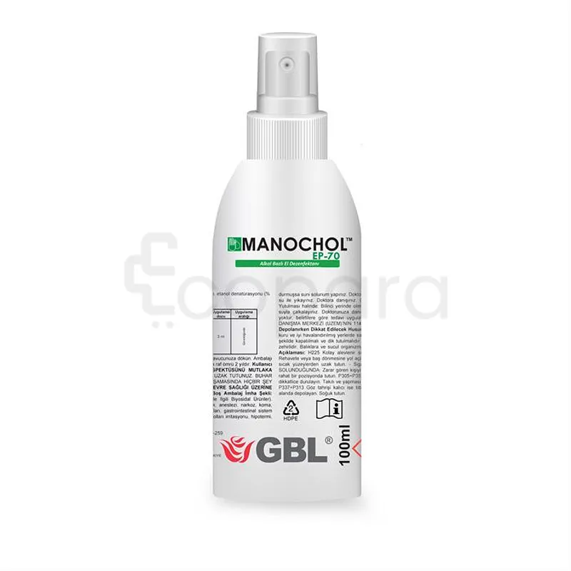 GBL MANACHOL EP-70 DESINFECTANT POUR LES MAINS 1L