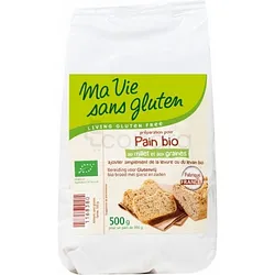 MA VIE SANS GLUTEN PREPARATION POUR PAIN BIO AU MILLET ET AUX GRAINES 500G