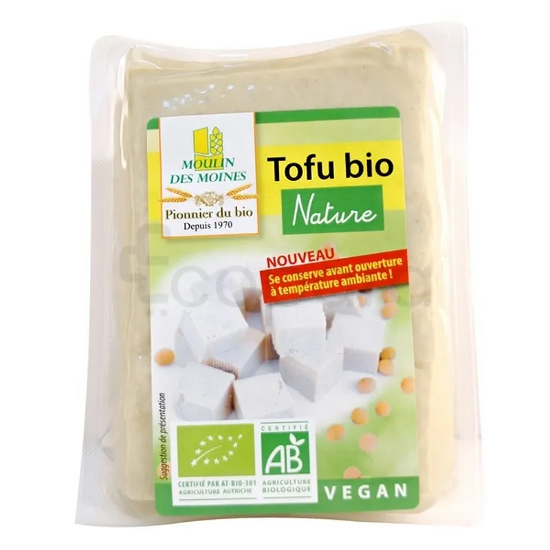 MOULIN DES MOINES TOFU BIO NATURE 200G