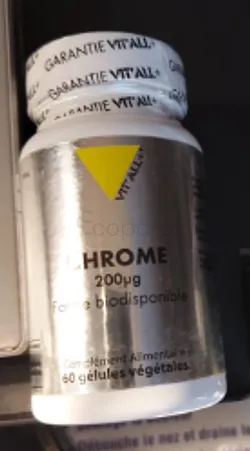 VITALL+ CHROME 200MG BOITE DE 60