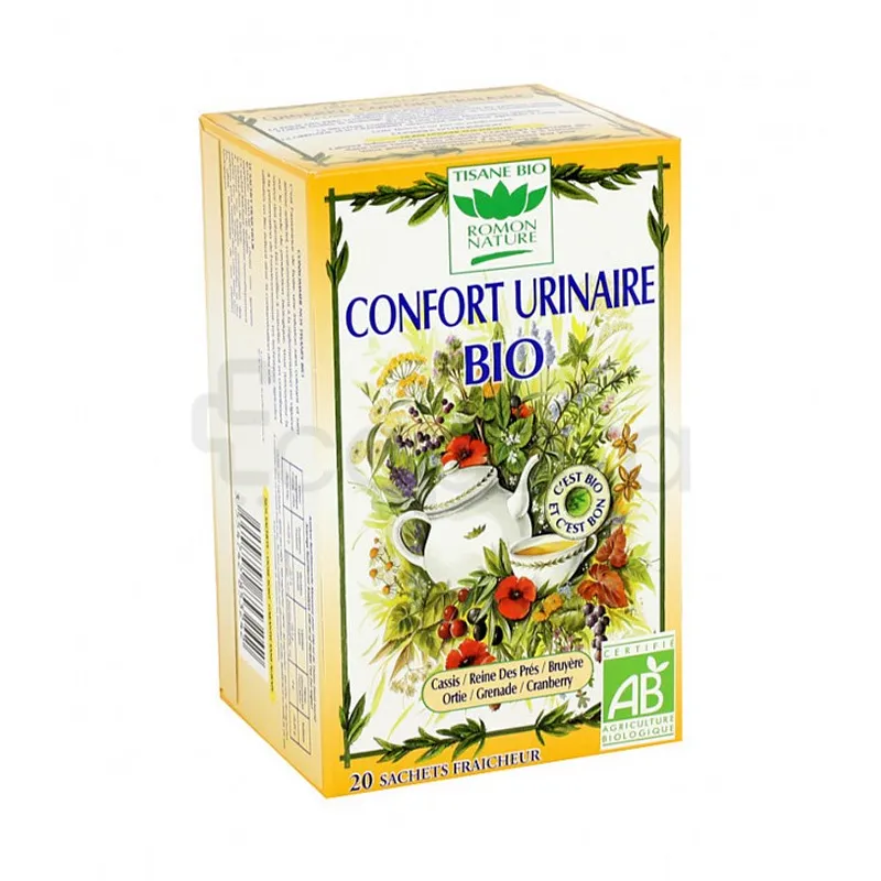 ROMON NATURE CONFORT URINAIRE BIO BOITE DE 20 SACHETS