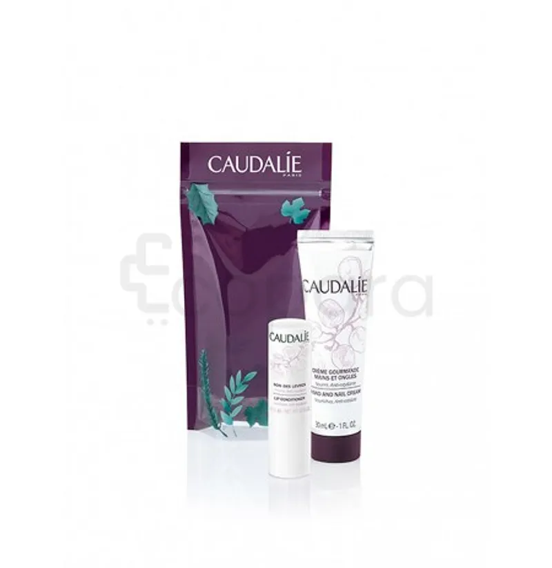 CAUDALIE DUO HIVER CREME MAINS 30ML + STICK A LEVRES 4.5G