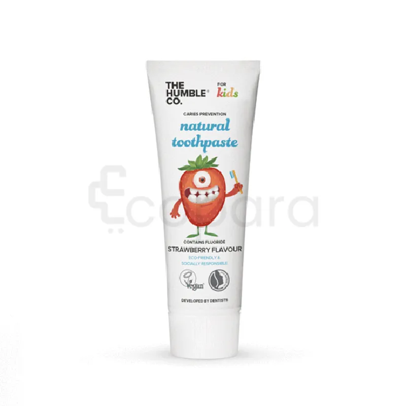 THE HUMBLE NATURAL TOOTHPASTE DENTIFRICE FRAMBOISE POUR ENFANT 75ML