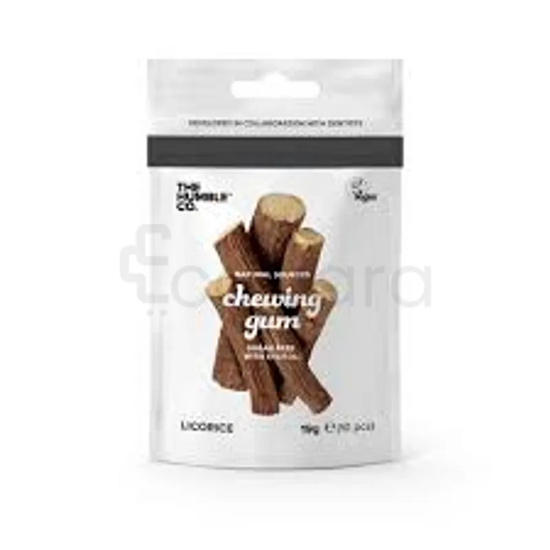THE HUMBLE CHEWING GUM REGLISSE SALEE SANS GLUTEN 19G