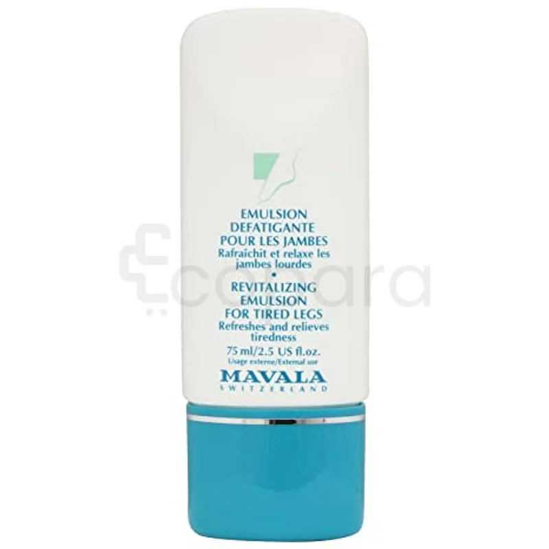 MAVALA VITALITE EMULSION DEFATIGUANTE POUR LES JAMBES RAFRAICHIT ET RELAXE LES JAMBES LOURDES 75ML REFERENCE 9078001
