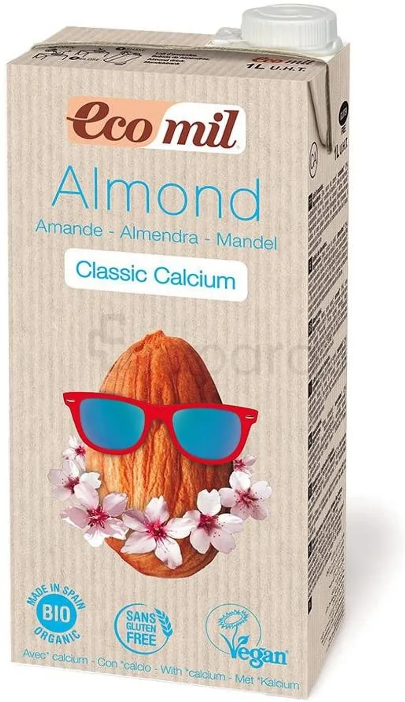 ECOMIL ALMOND CLASSIC CALCIUM 1L