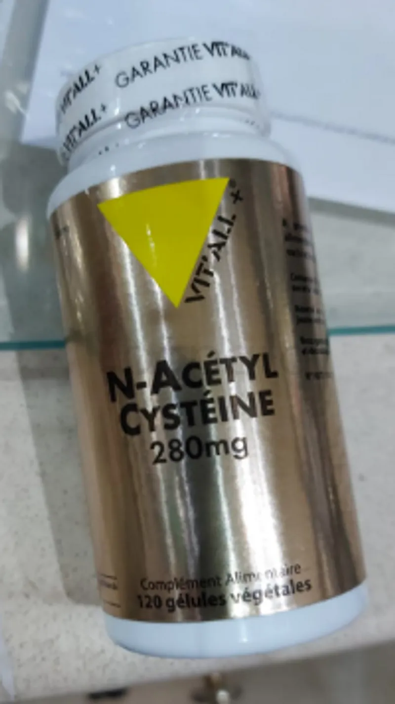 VITALL+ N-ACETYL CYSTEINE 280MG BOITE DE 120