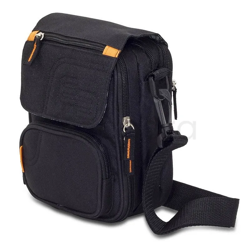 ELITE SAC BANDOULIERE ISOTHERMIQUE POUR MATERIEL DIABETIQUE EN TISSU NOIR REFERENCE EB14.005