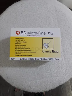 BD MICROFINE PLUS AIGUILLE À STYLO INSULINE 30G/8MM PAR UNITE