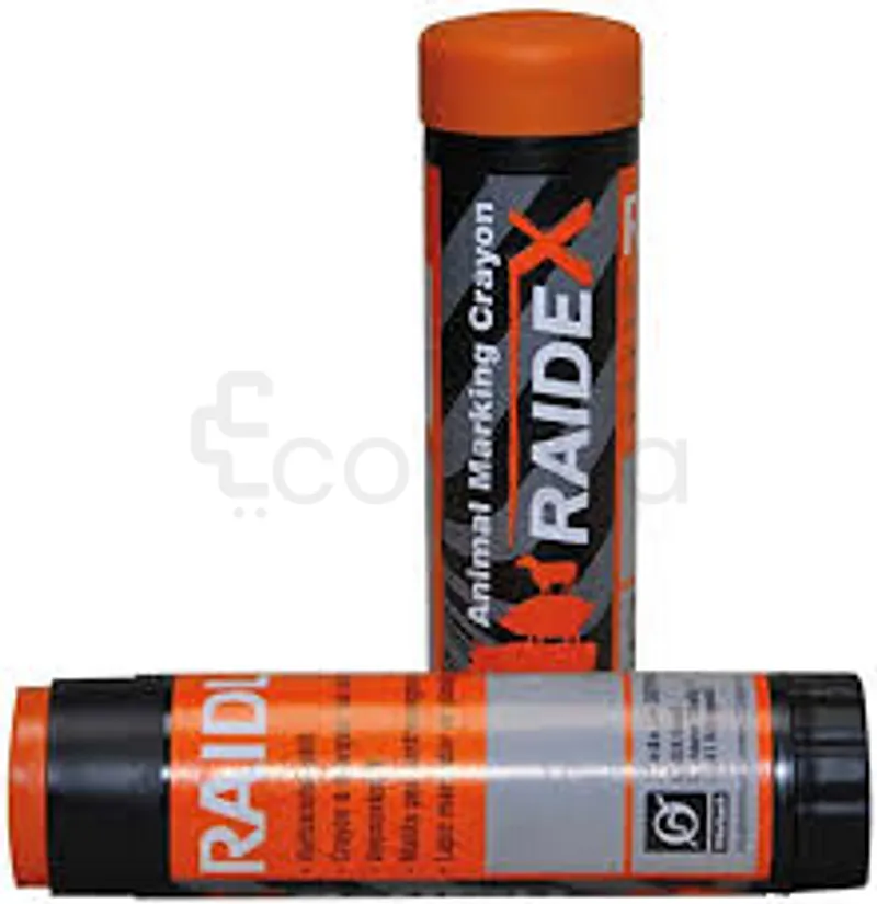RAIDEX ANIMAL CRAYON BATTON DE MARQUAGE ORANGE