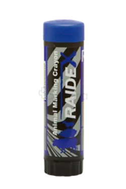 RAIDEX ANIMAL CRAYON BATTON DE MARQUAGE BLEU